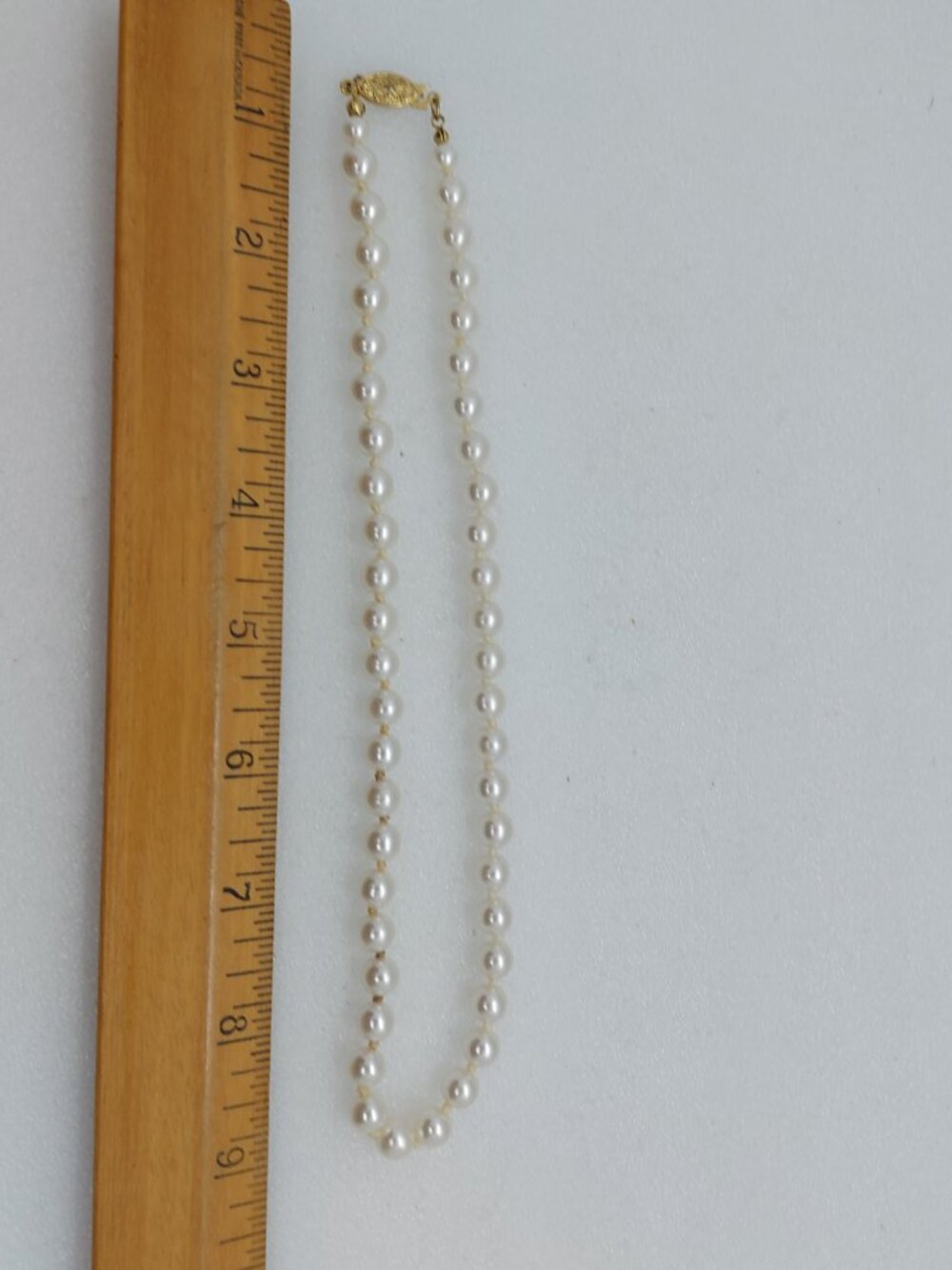 3 Bead Necklaces Faux Pearl White, Cream Color & Pinkish - Picture 11 of 13